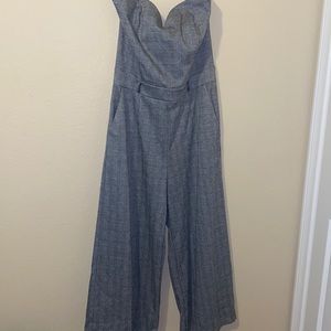 NWOT strapless pants jumpsuit